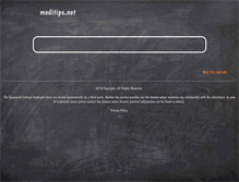 Tablet Screenshot of meditips.net